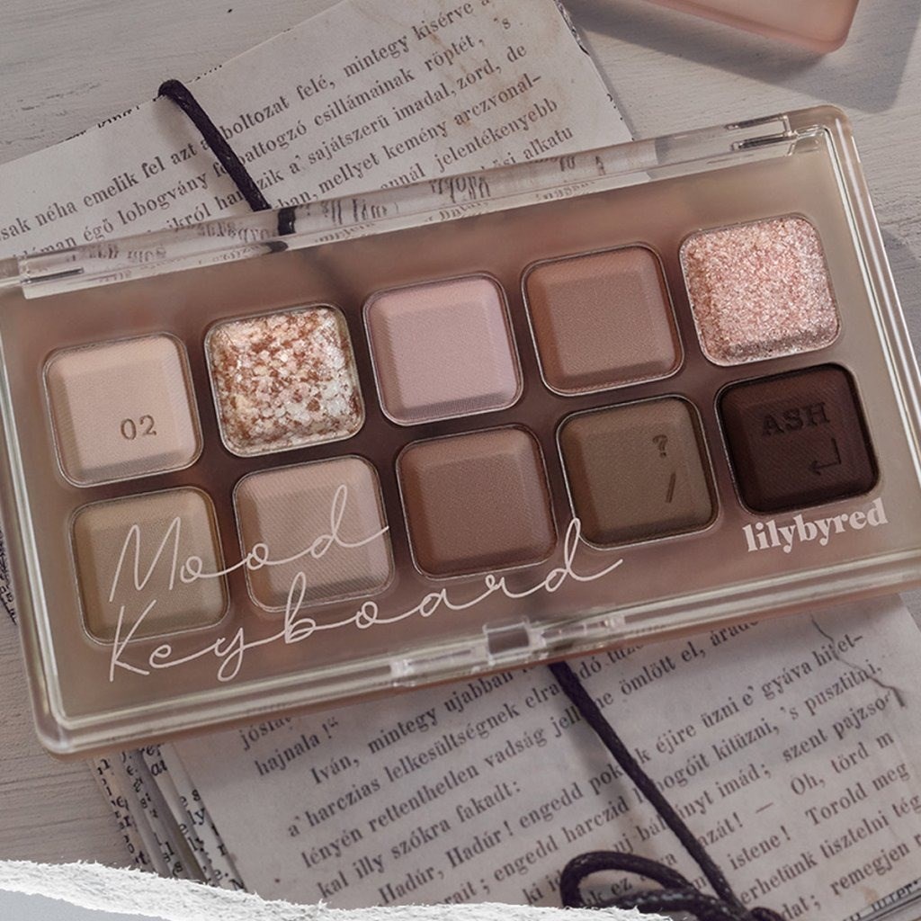 Lilybyred Mood Keyboard Palette Göz Farı - 02 Ash Mauve Far