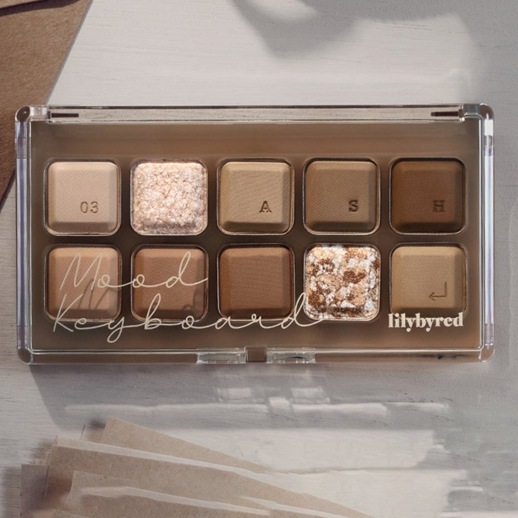 Lilybyred Mood Keyboard Palette Göz Farı - 03 Ash Beige Far