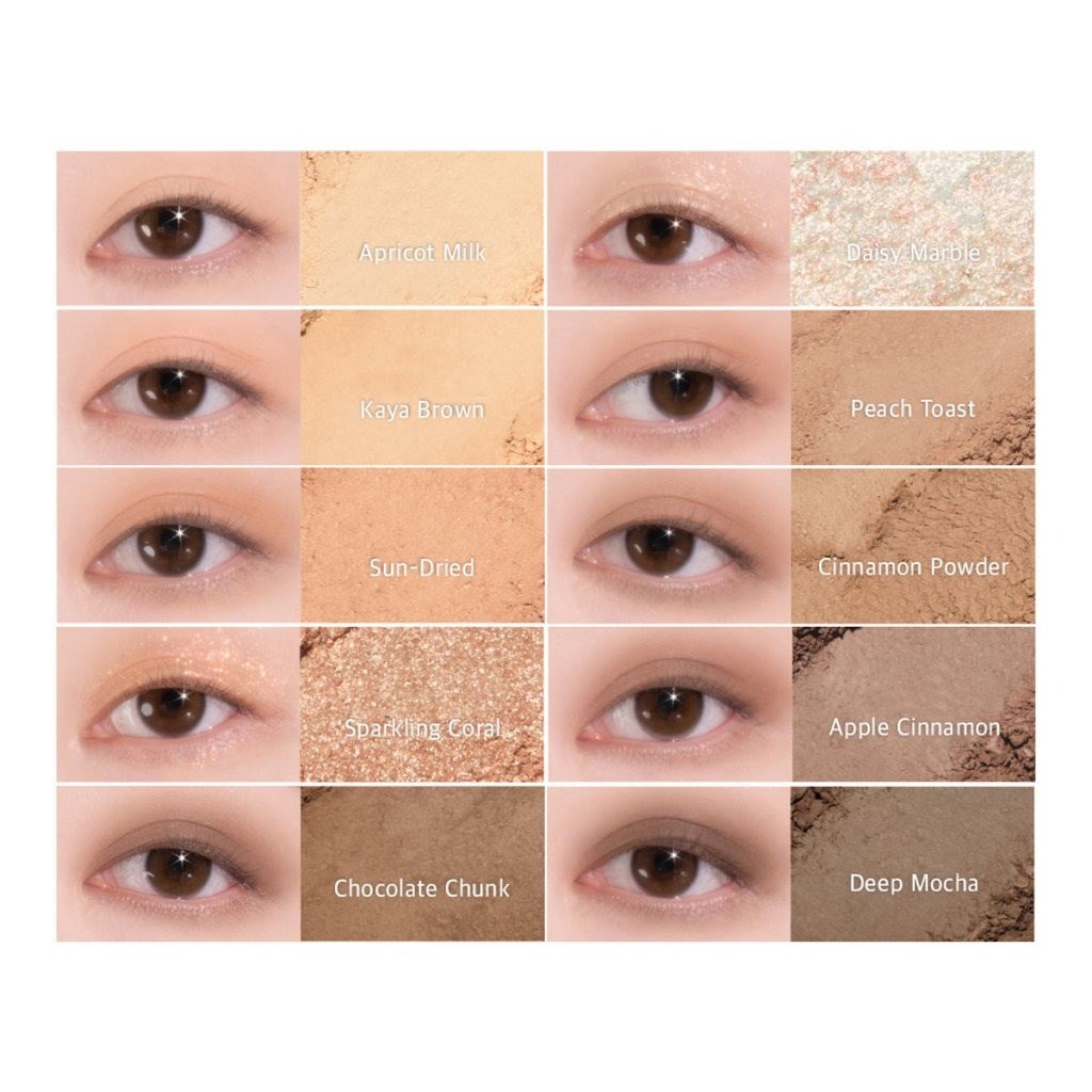 Lilybyred Mood Keyboard Palette Göz Farı - 01 Ash Cinnamon Far