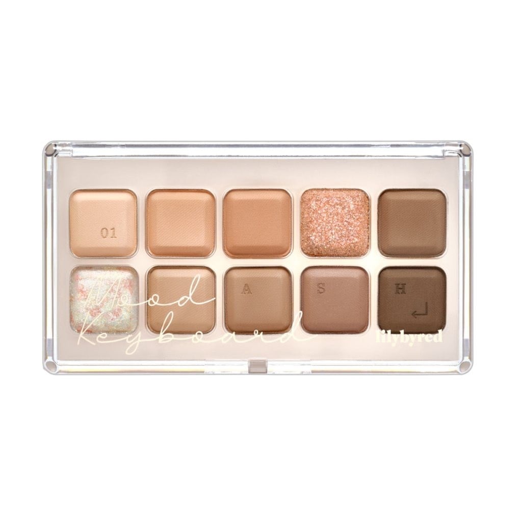 Lilybyred Mood Keyboard Palette Göz Farı - 01 Ash Cinnamon Far