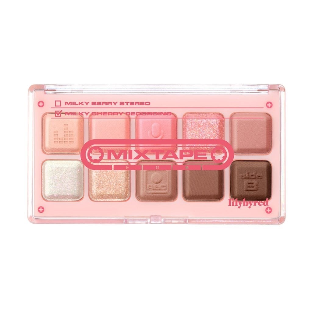 Lilybyred Mood Keyboard Palette Göz Farı - 10 Milky Cherry Recording