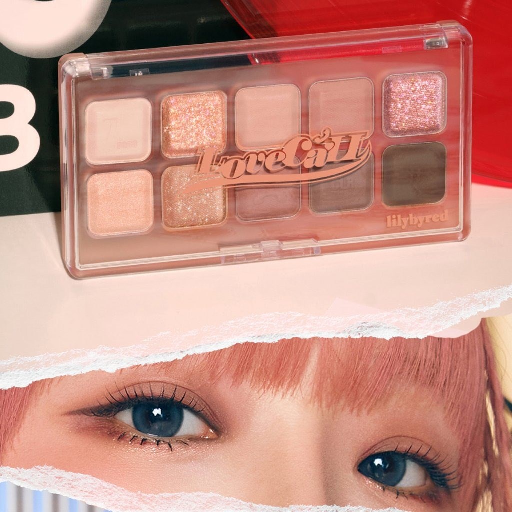 Lilybyred Mood Keyboard Palette Göz Farı - 07 Rose Dial Far