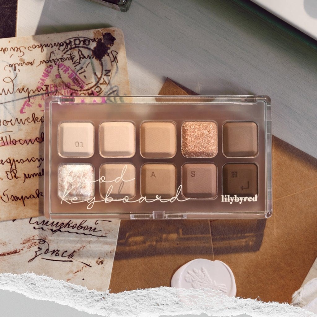 Lilybyred Mood Keyboard Palette Göz Farı - 01 Ash Cinnamon Far