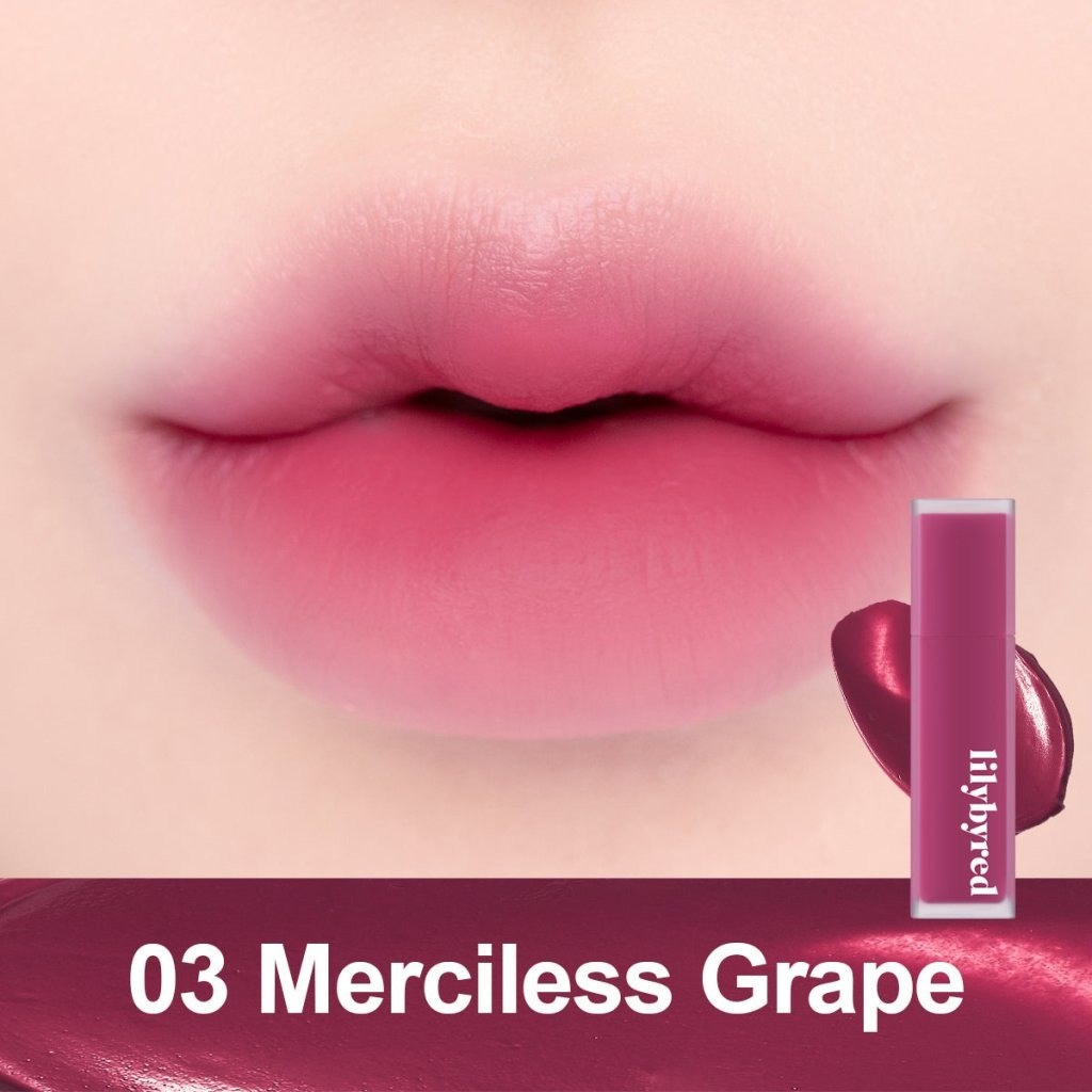 Lilybyred Mood Liar Velvet Tint - Kadife Mat Tint Merciless Grape