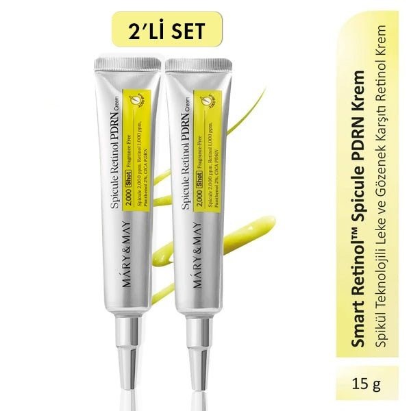 Mary & May 2'li Smart Retinol Spicule PDRN Cream Seti
