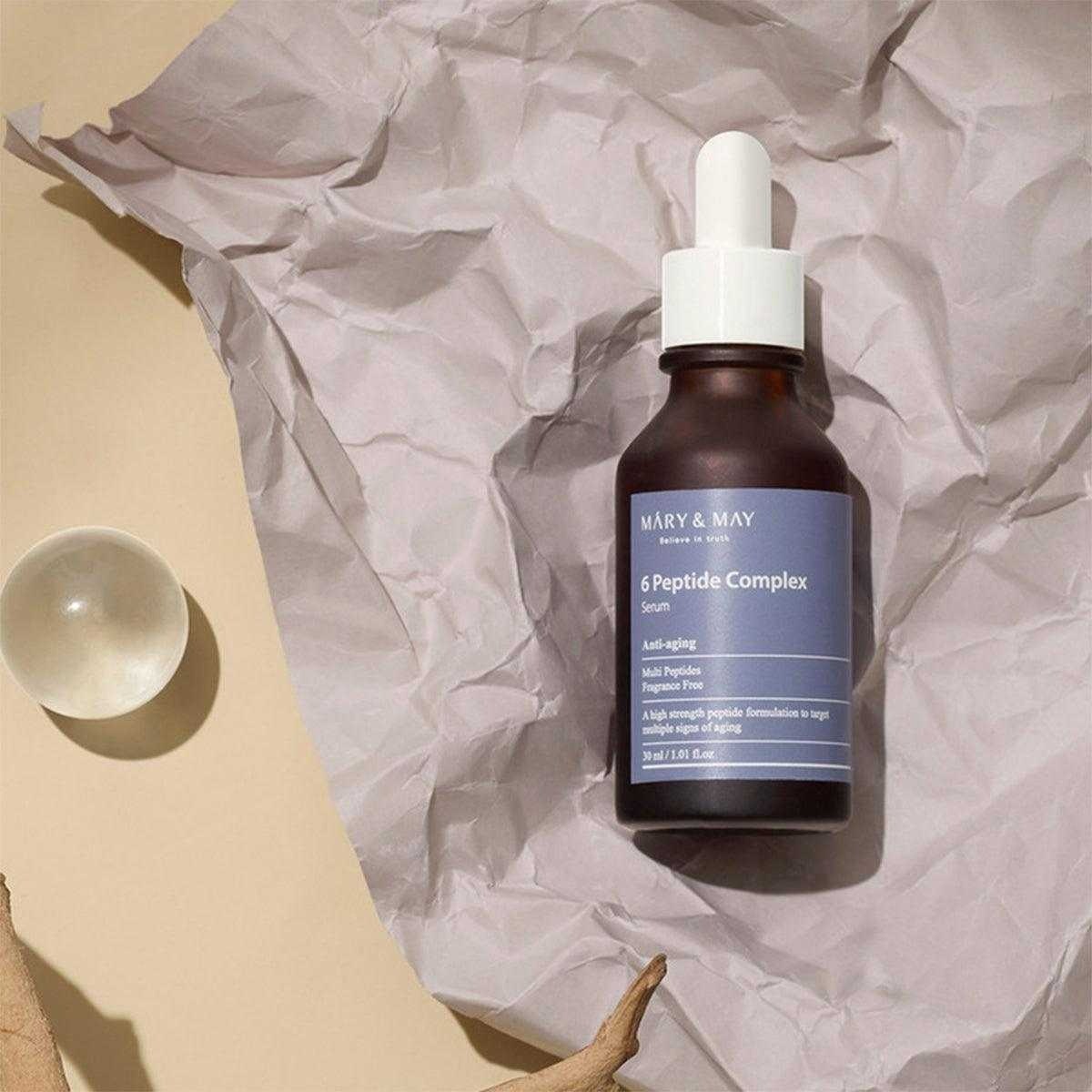 Mary & May 6 Peptide Serum - Anti - Aging Serum 30 ml