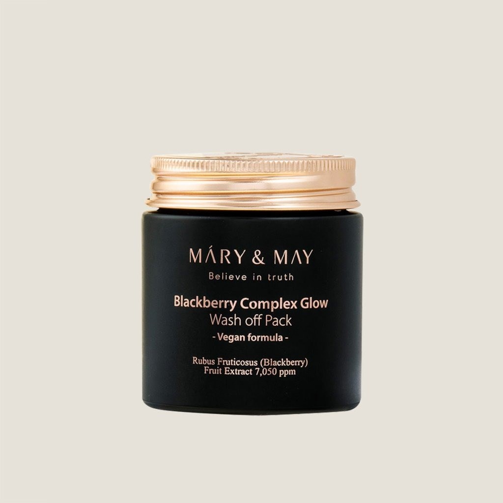 Mary & May Blackberry Complex Mask - Aydınlatıcı Bakım Maskesi 125 g