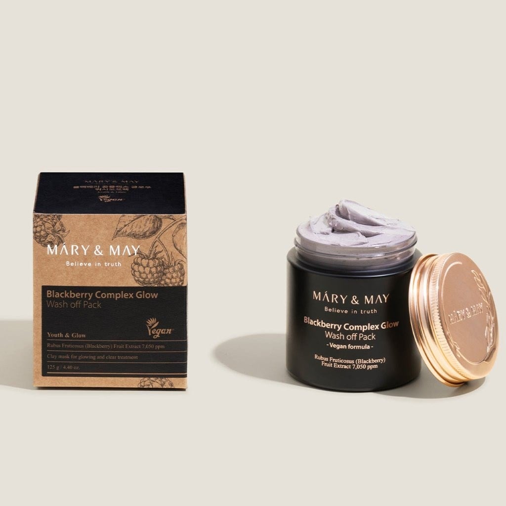 Mary & May Blackberry Complex Mask - Aydınlatıcı Bakım Maskesi 125 g