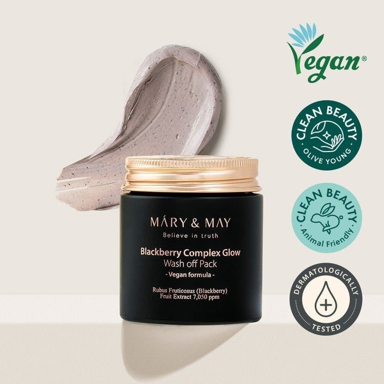 Mary & May Blackberry Complex Mask - Aydınlatıcı Bakım Maskesi 125 g