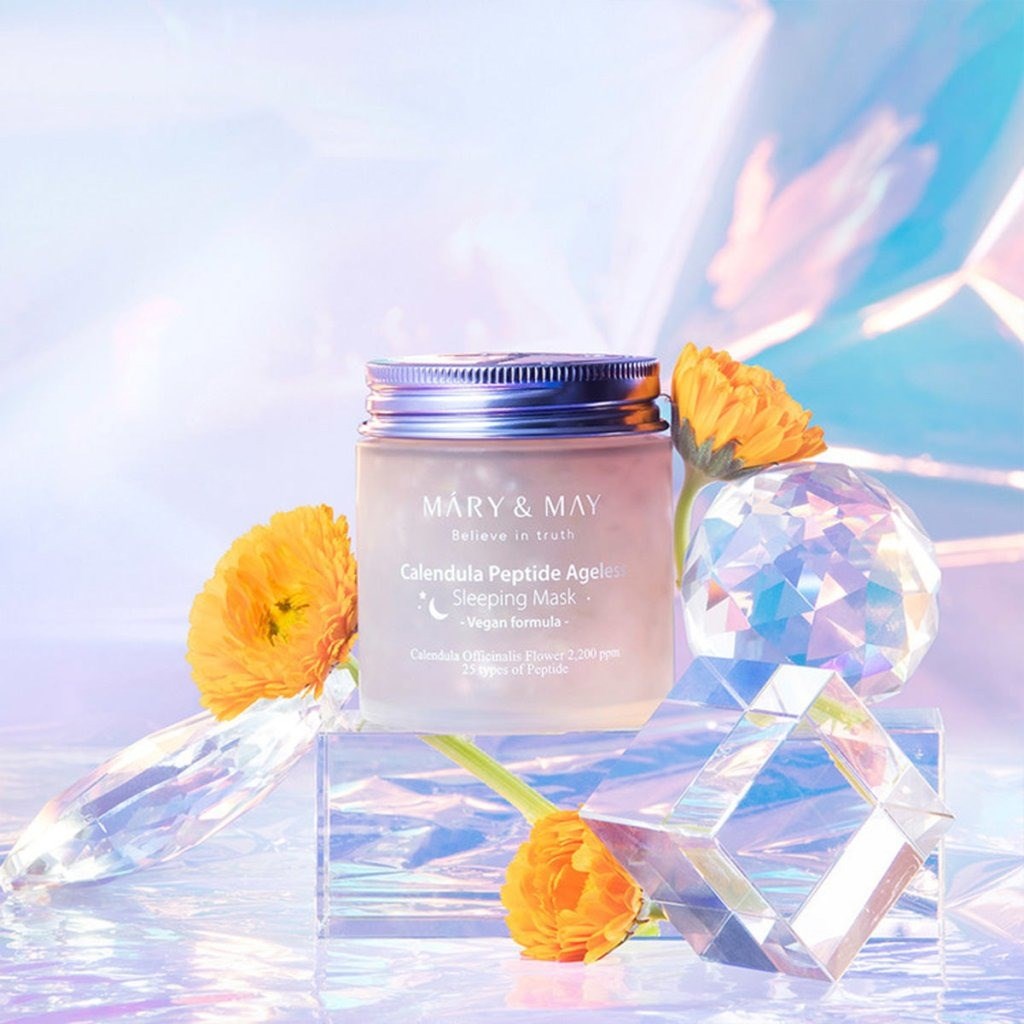 Mary & May Calendula Peptide Mask - Gece Bakım Maskesi 110 ml