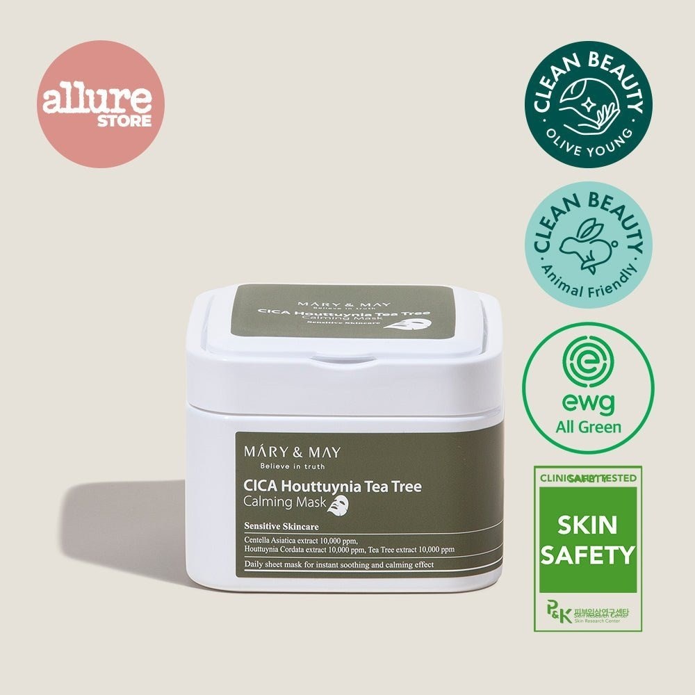 Mary & May Cica Houttuynia Mask - Yatıştırıcı Maske 30 Adet