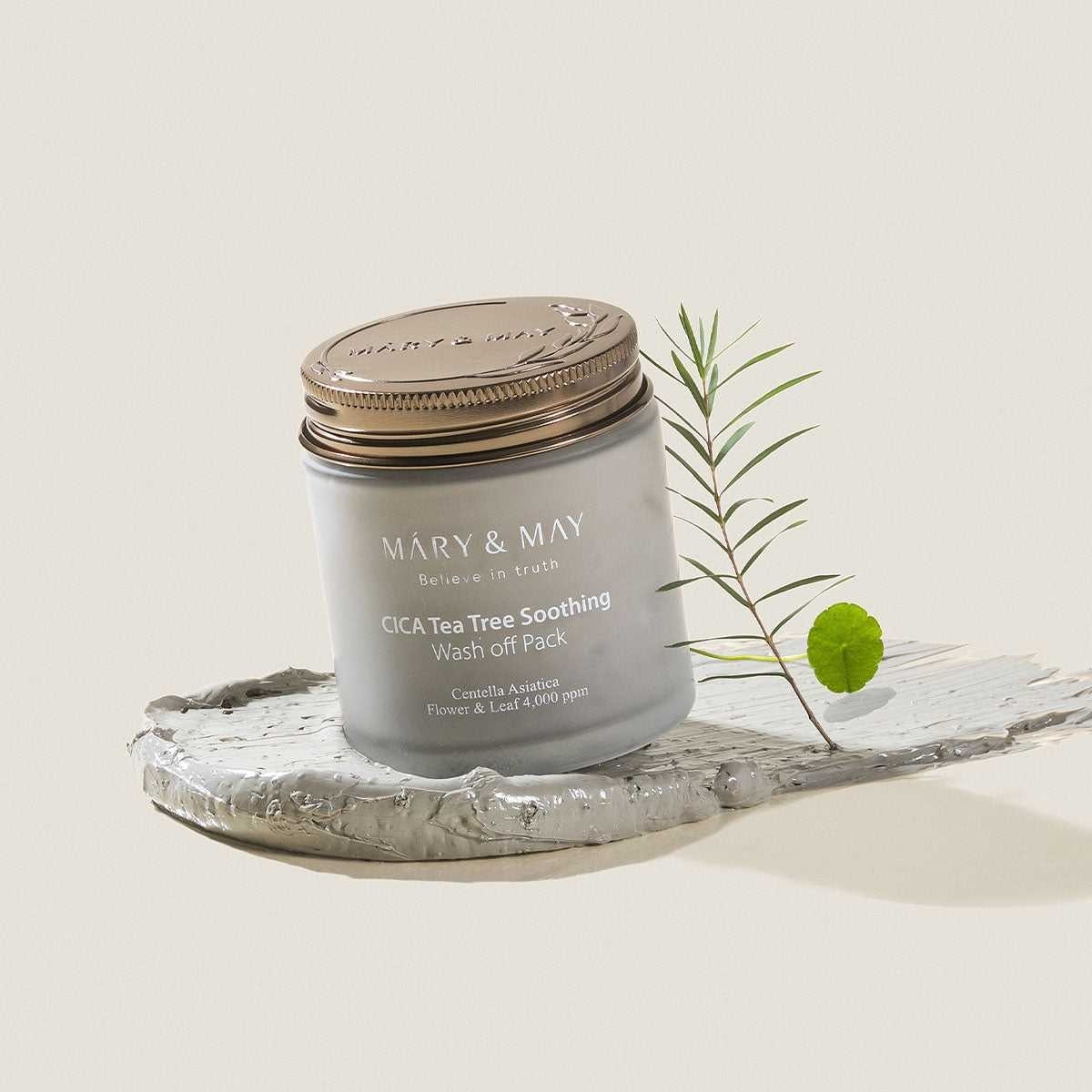 Mary & May Cica Tea Tree Mask - Yatıştırıcı Maske 125 g