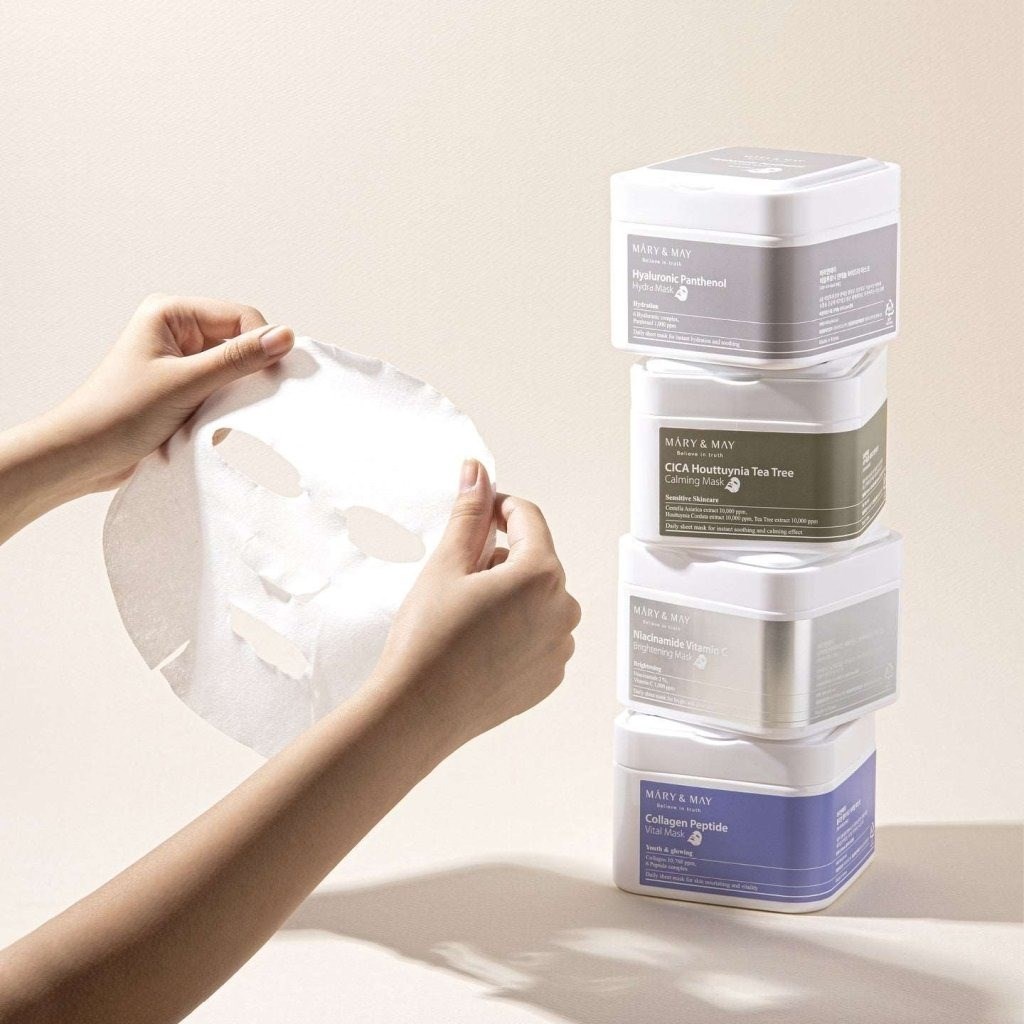 Mary & May Collagen Peptide Mask - Kırışıklık Karşıtı 30 Adet