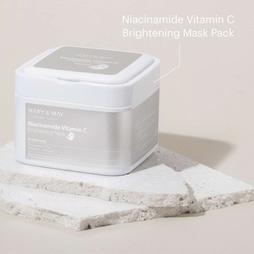 Mary & May Niacinamide Vitamin C Mask - Aydınlatıcı 30 Adet