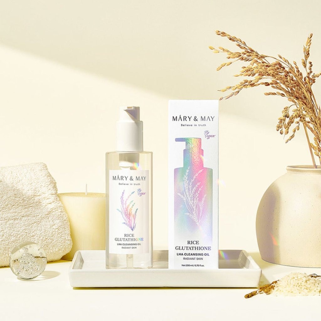 Mary & May Rice Glutathione Oil - LHA Temizleyici Yağ 200 ml