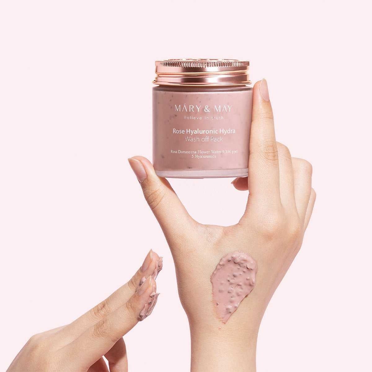 Mary & May Rose Hyaluronic Mask - Nem Maskesi 125 g