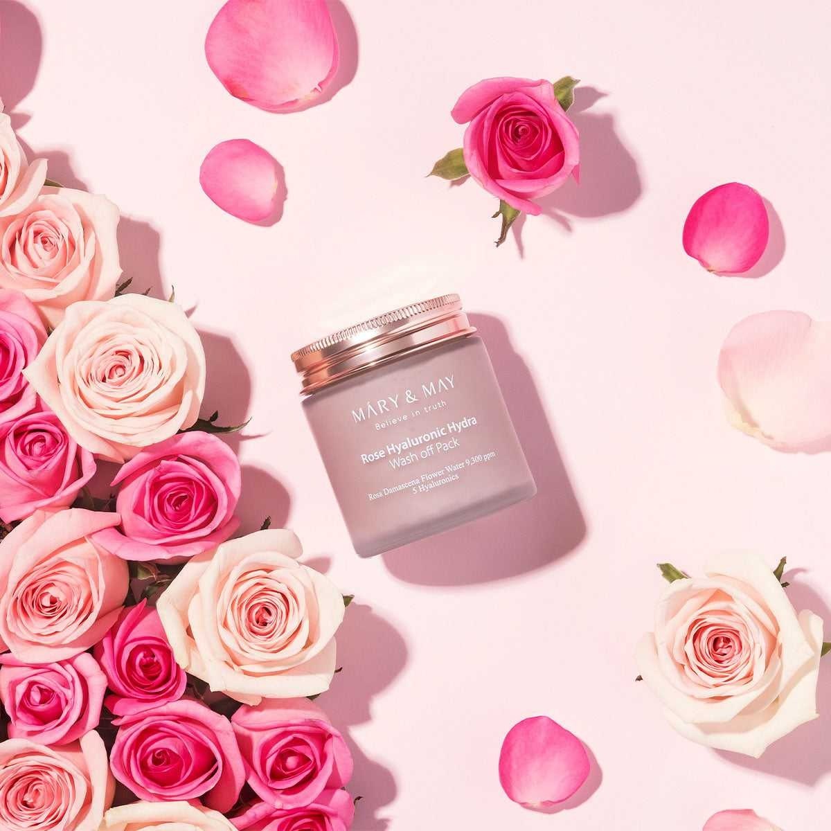 Mary & May Rose Hyaluronic Mask - Nem Maskesi 125 g