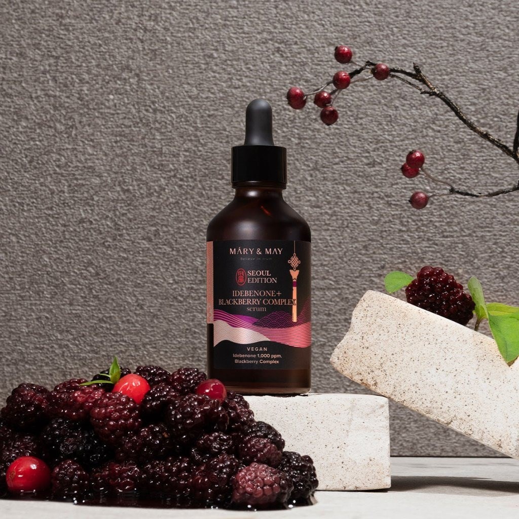 Mary & May Seoul Edition Idebenone Serum - Blackberry Anti - Aging 80 ml