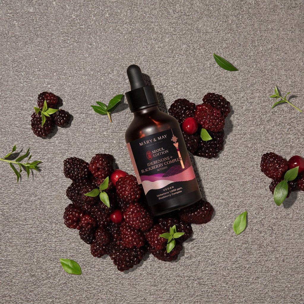 Mary & May Seoul Edition Idebenone Serum - Blackberry Anti - Aging 80 ml