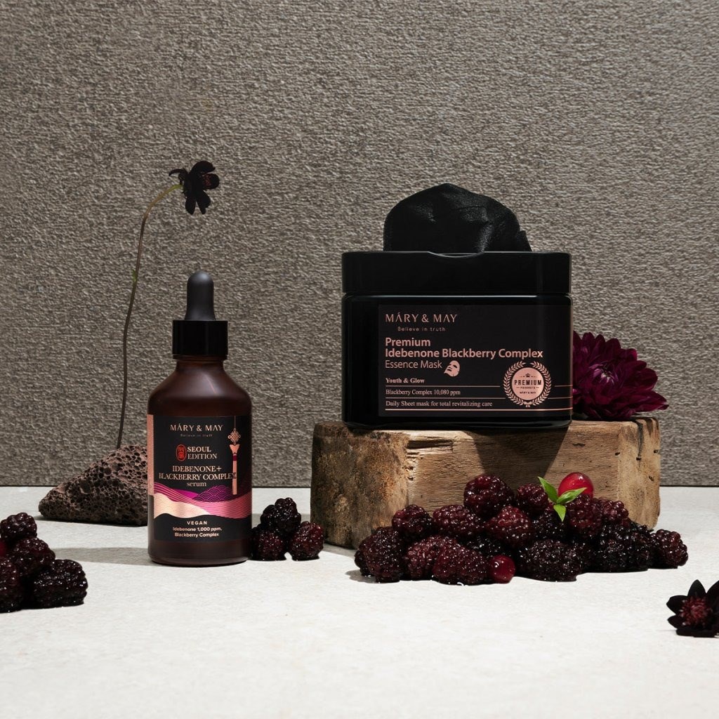 Mary & May Seoul Edition Idebenone Serum - Blackberry Anti - Aging 80 ml