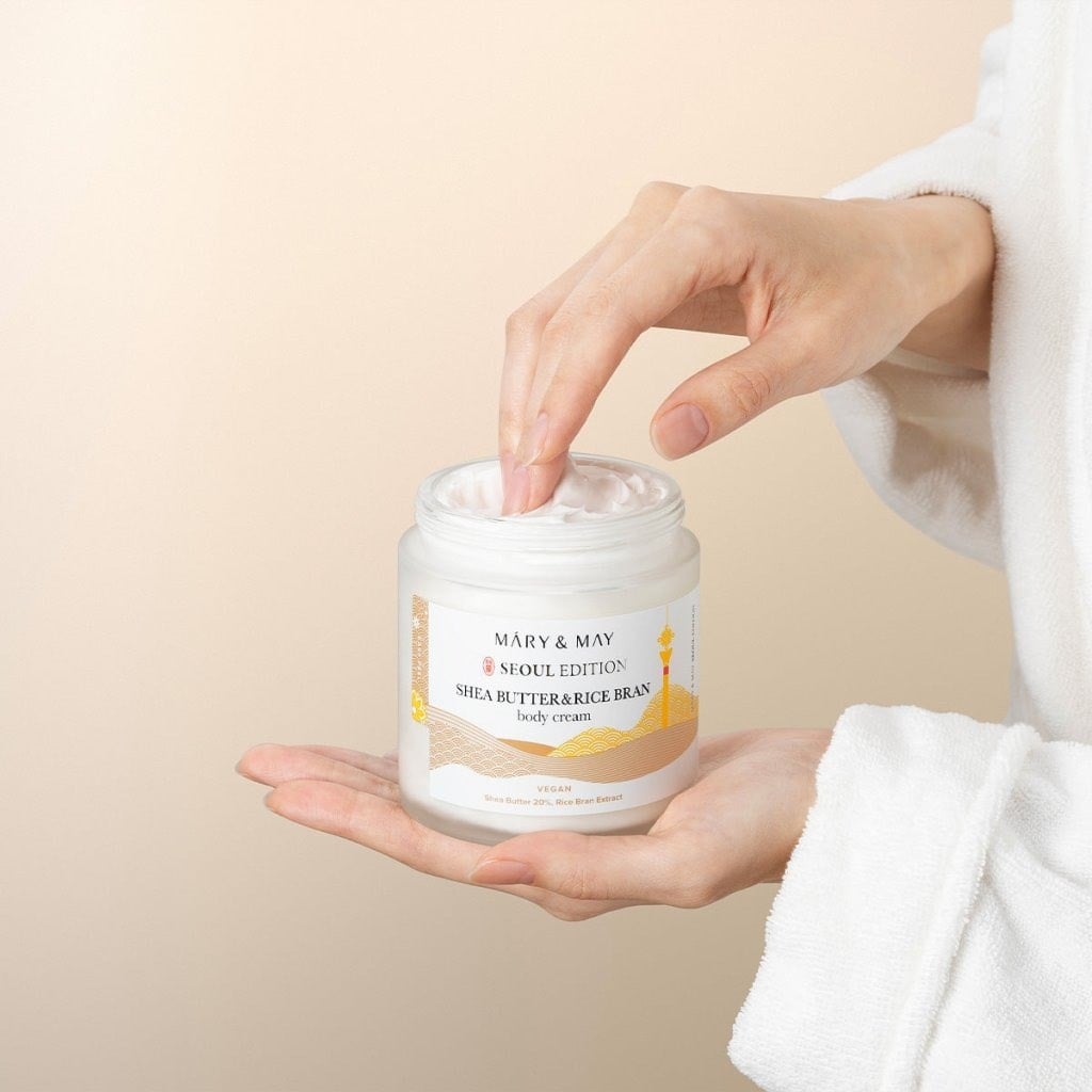 Mary & May Seoul Edition Shea Rice Body Cream - Pirinç Vücut Kremi 250 ml