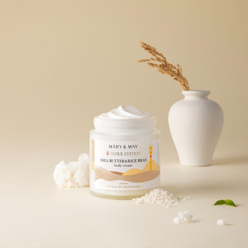 Mary & May Seoul Edition Shea Rice Body Cream - Pirinç Vücut Kremi 250 ml