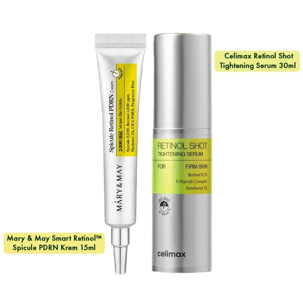 Mary & May Smart Retinol Set - Spicule + Retinol Bakım