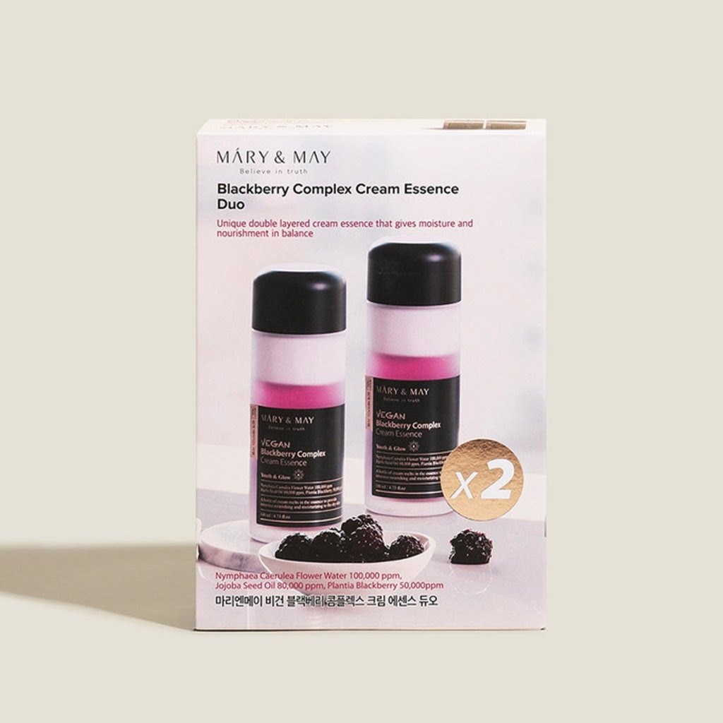 Mary & May Vegan Blackberry Essence Duo - Yoğun Nem Seti