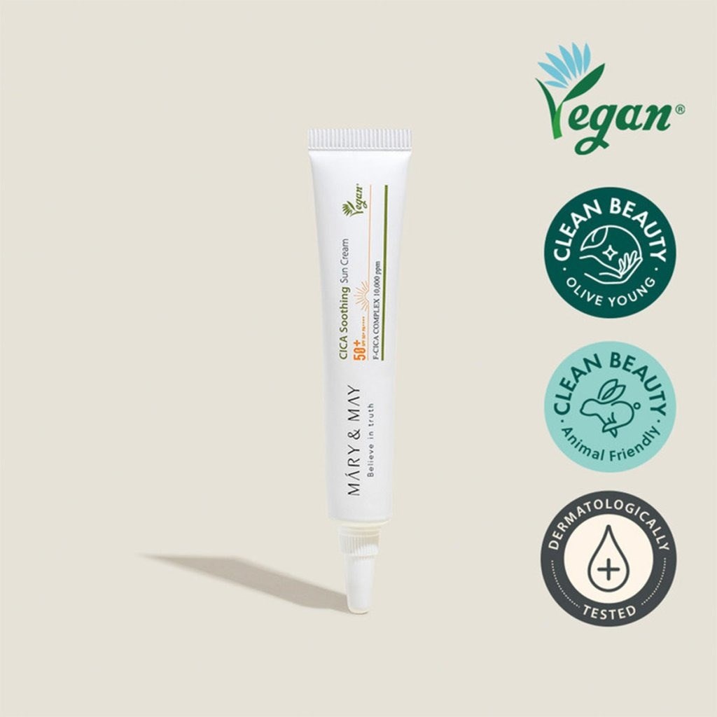 Mary & May Vegan Cica Sun Cream - Güneş Kremi 12 g