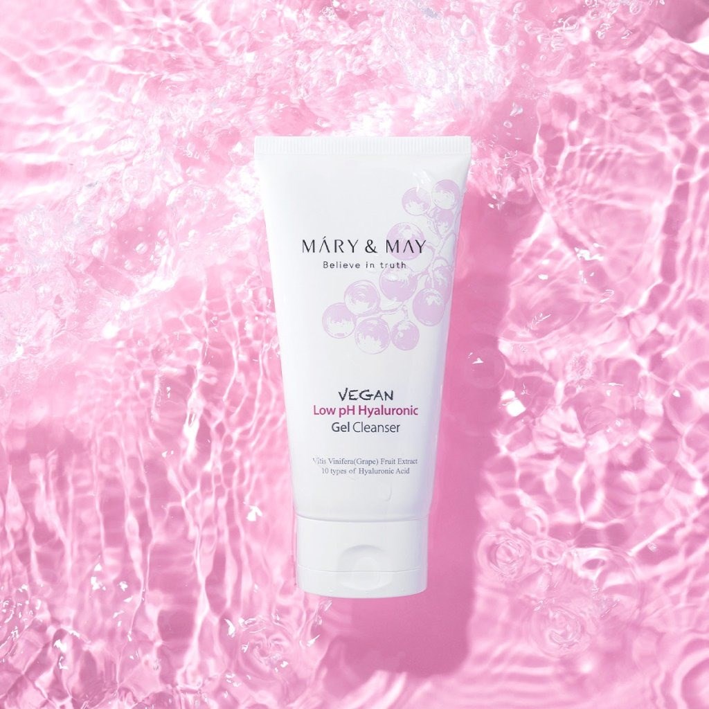 Mary & May Vegan Hyaluronic Cleanser - Düşük Ph Jel 150 ml