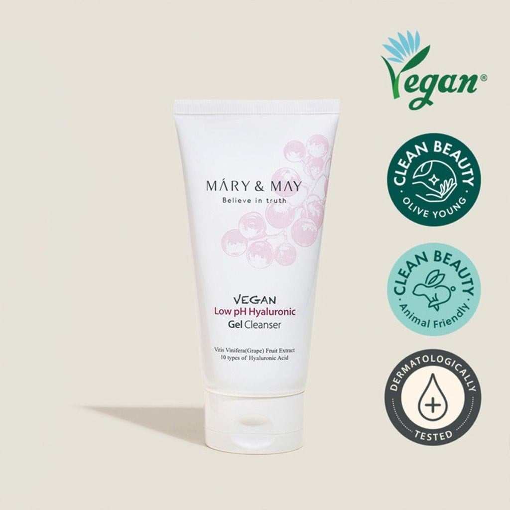 Mary & May Vegan Hyaluronic Cleanser - Düşük Ph Jel 150 ml