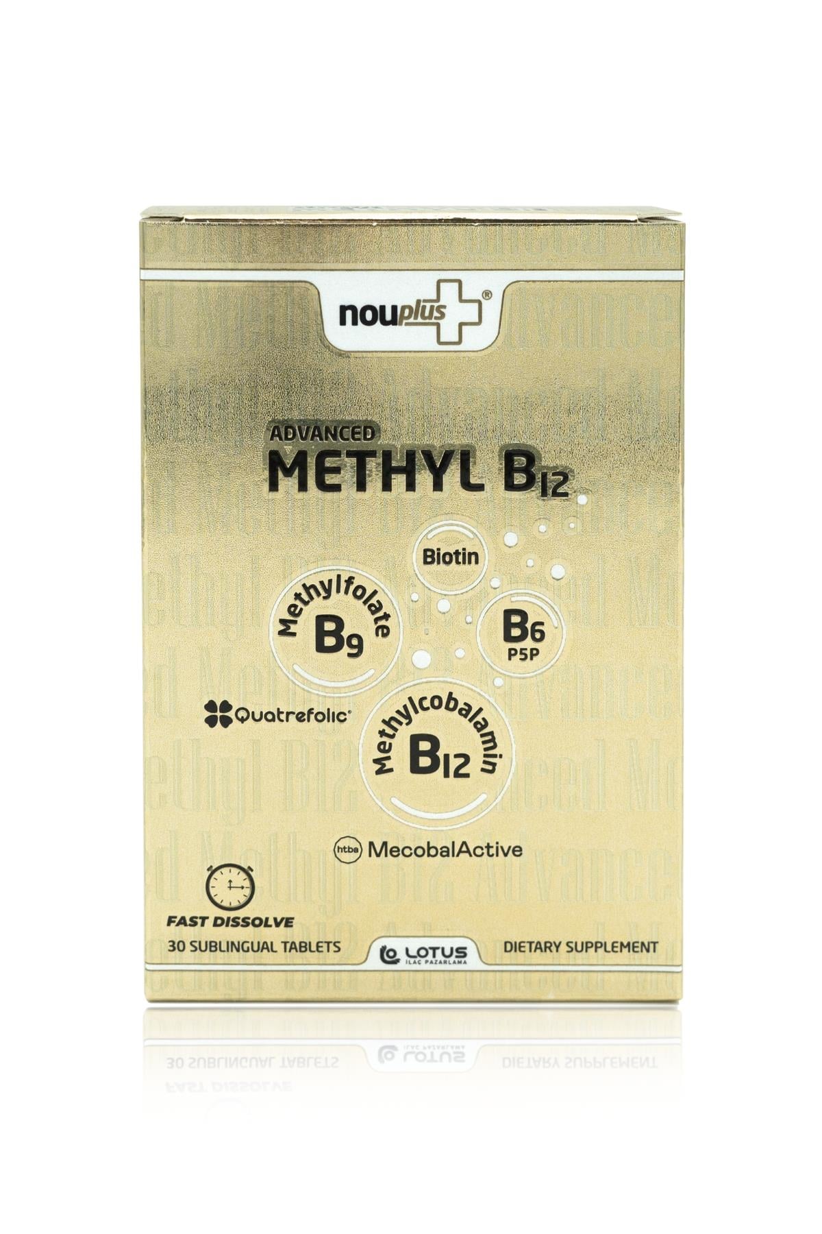 Nouplus Advanced Methyl B12 30 Dilaltı Tab