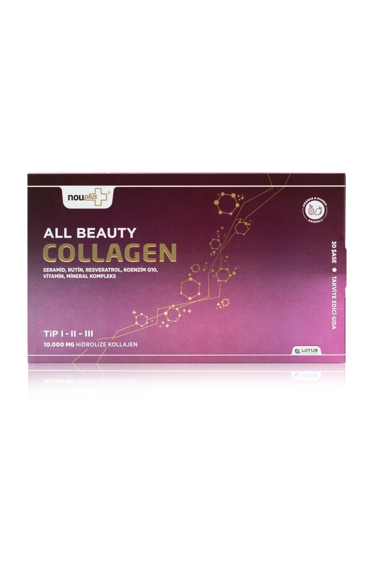 Nouplus All Beauty Tip 1,3 Collagen 30 Saşe