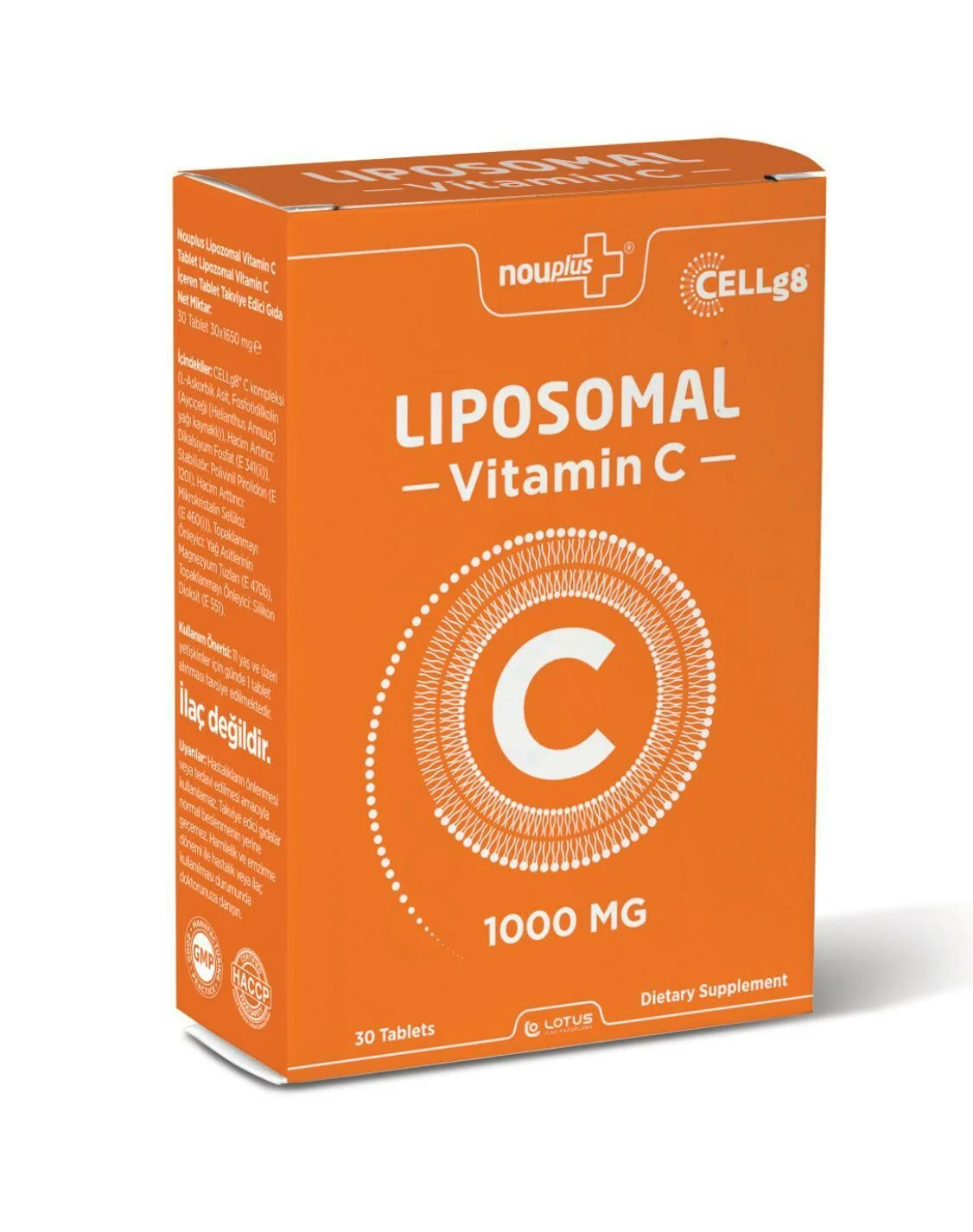 Nouplus Lipozomal C 1000mg 30 Tablet