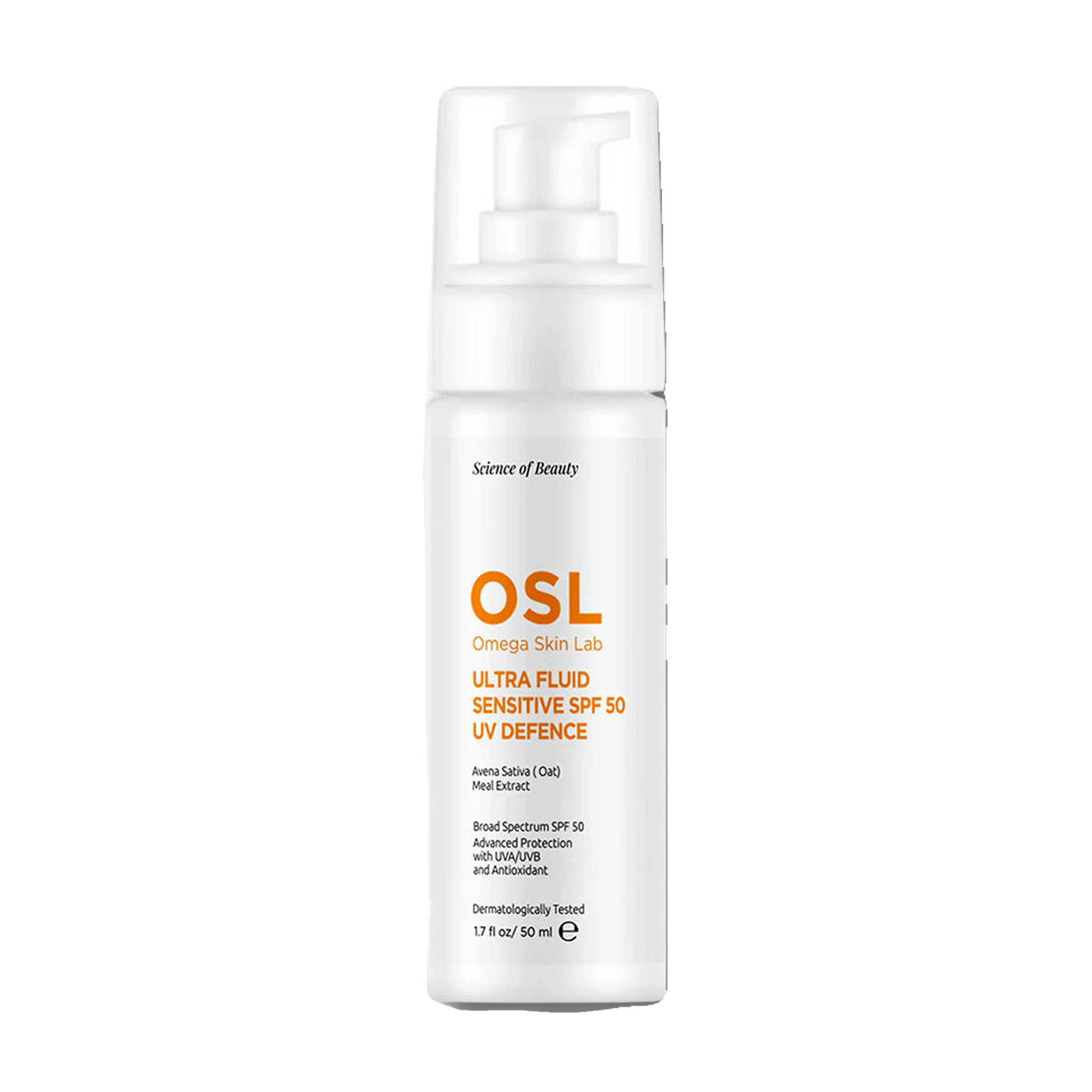 OSL Ultra Fluid + Sensitive SPF 50 UV Defence 50 ml