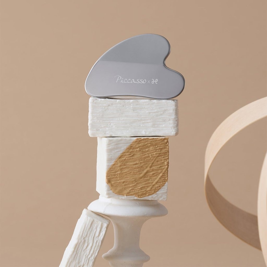 Piccasso Makeup Piccasso Curved Spatula - Gua Sha Makyaj Spatulasi