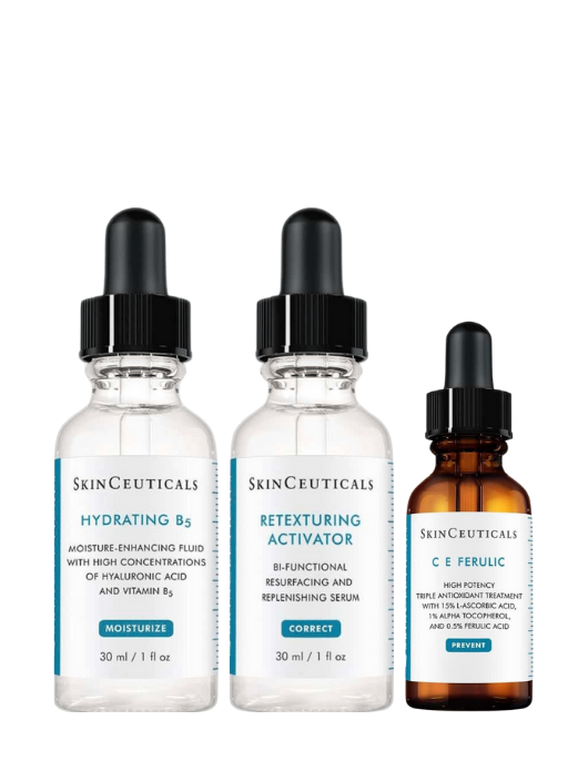 Retexturing Activator 30 ml & Hydrating B5 30 ml & CE Ferulic 15 ml