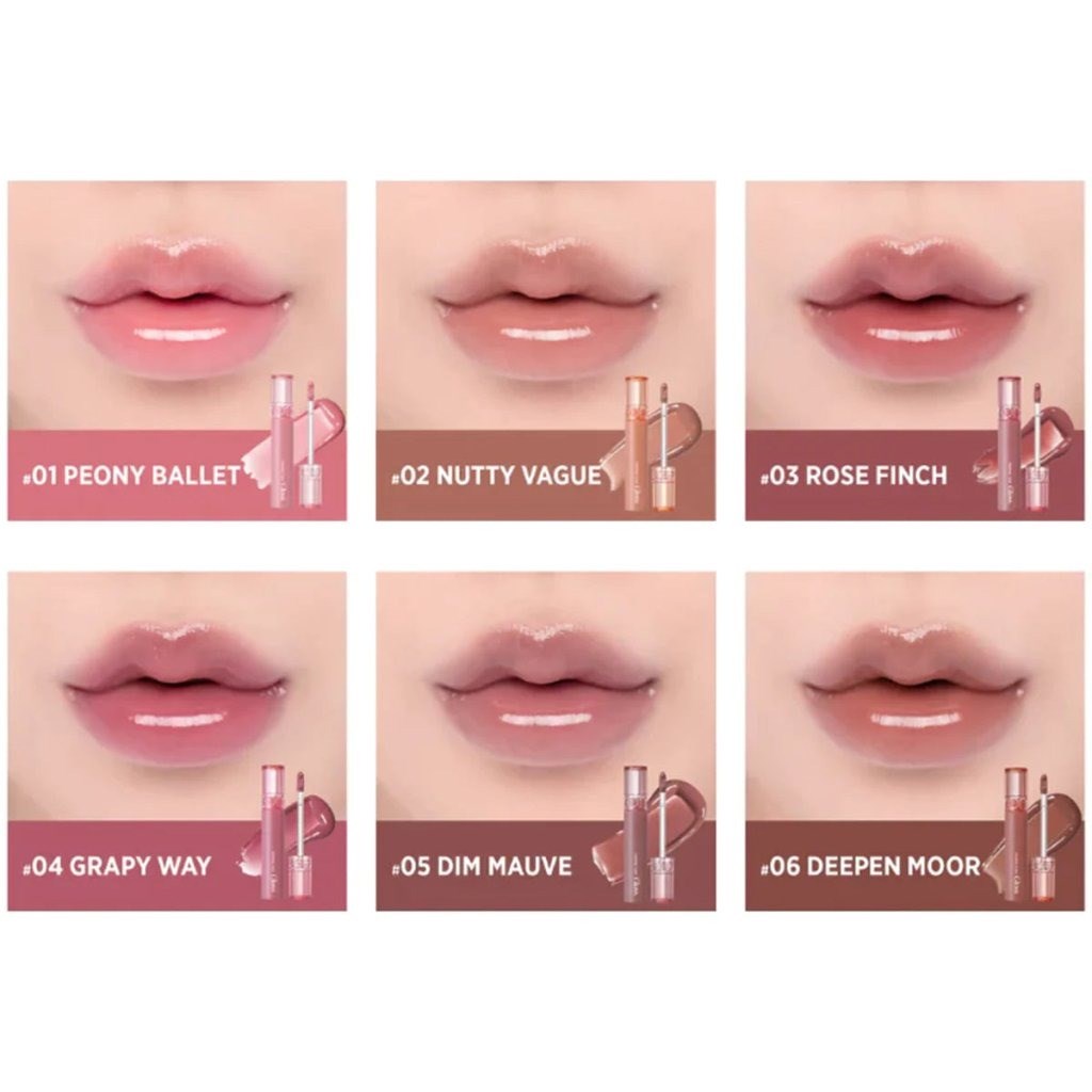 Rom&nd Glasting Color Gloss - Dolgun Görünüm Gloss 08 Cherry Up