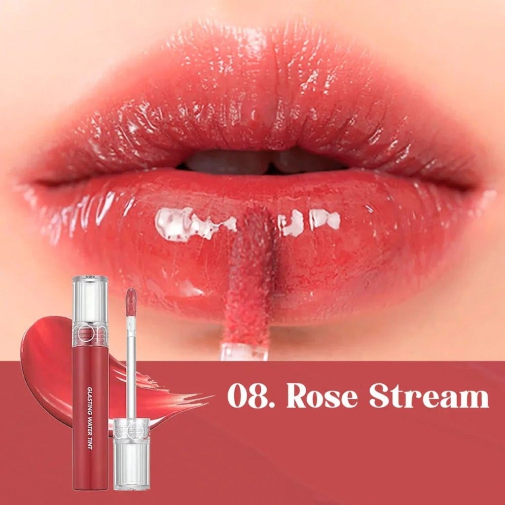 Rom&nd Glasting Water Tint - Su Bazlı Tint 08 Rose Stream