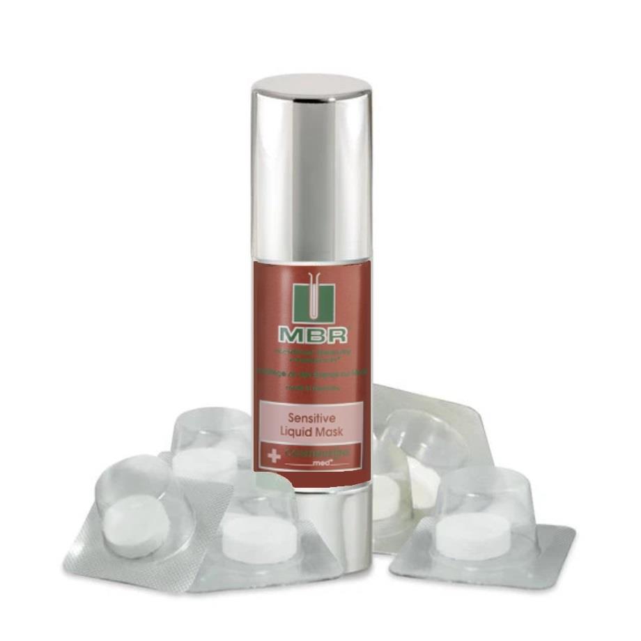 Sensitive Liquid Mask - 8xBlister, 1x30 ml