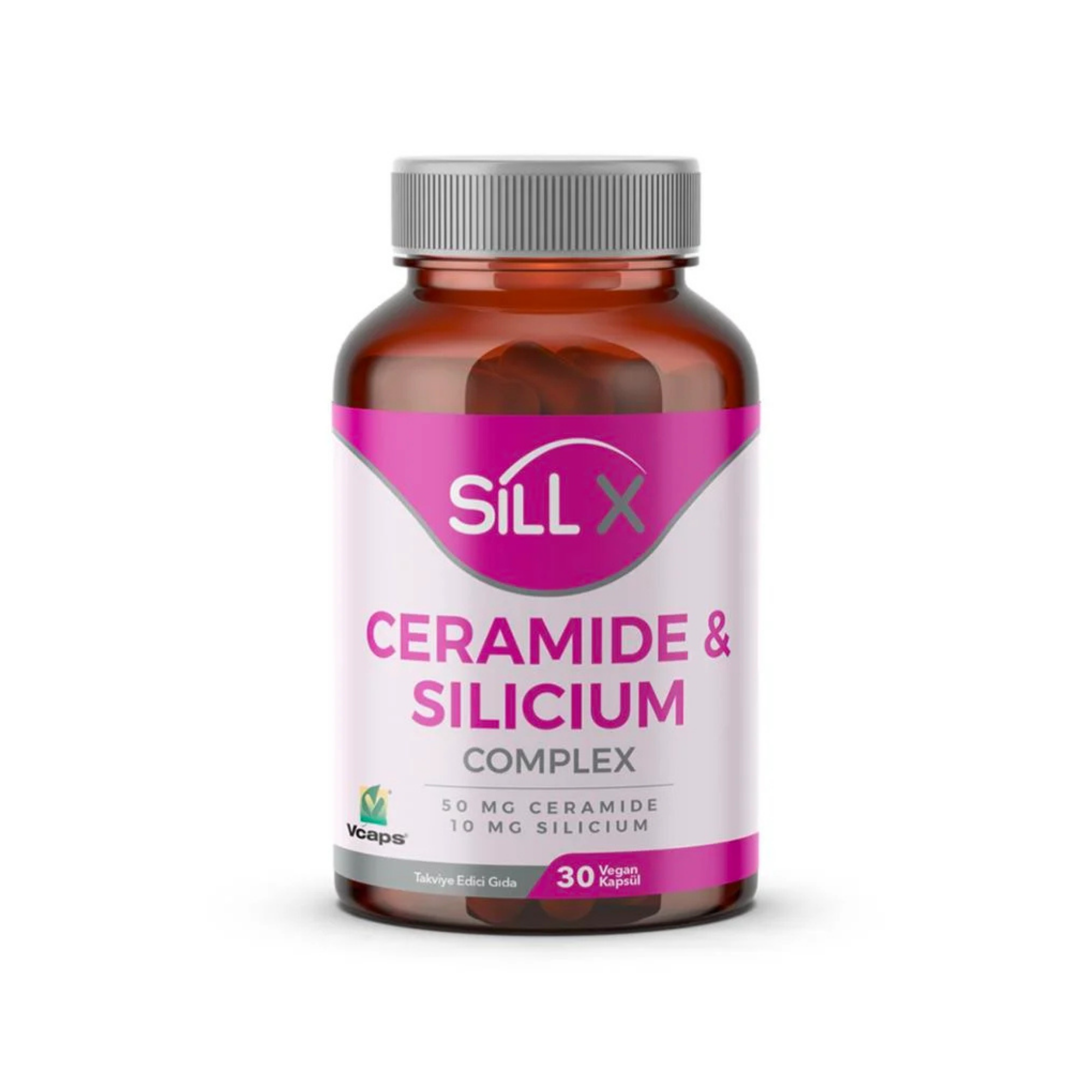 Sill X Ceramide & Silicium Complex — 30 Vegan Capsules
