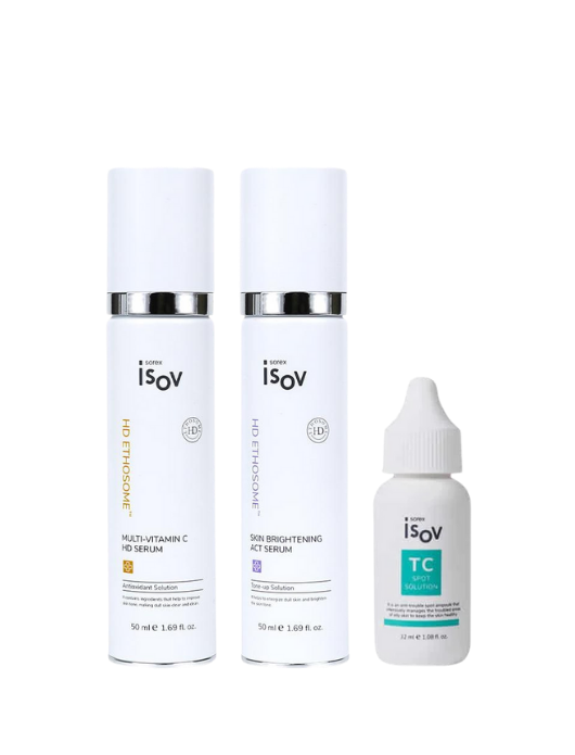 Skin Brightening ACT Serum 50 ml & Multi Vitamin C HD Serum 50 ml & TC Spot Solution 32 ml