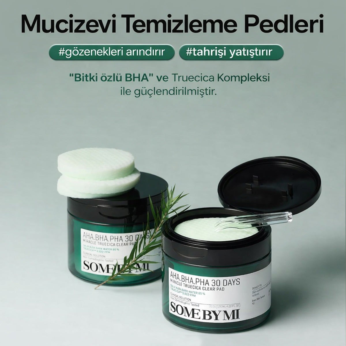 Some by MI AHA - BHA - PHA 30 Days Miracle Truecica Clear Pad 70 Pads