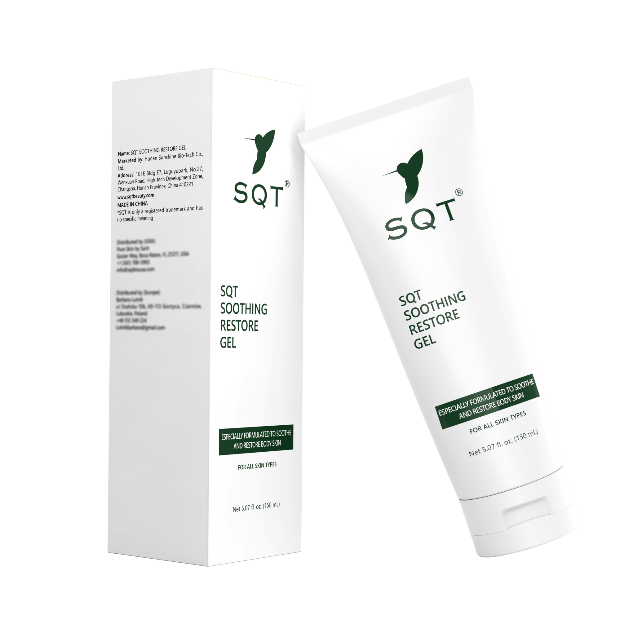 SQT Soothing Restore Gel 150 ml