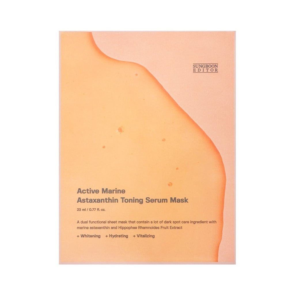 Sungboon Editor Active Marine Astaxanthin Toning Serum Mask 1 ad