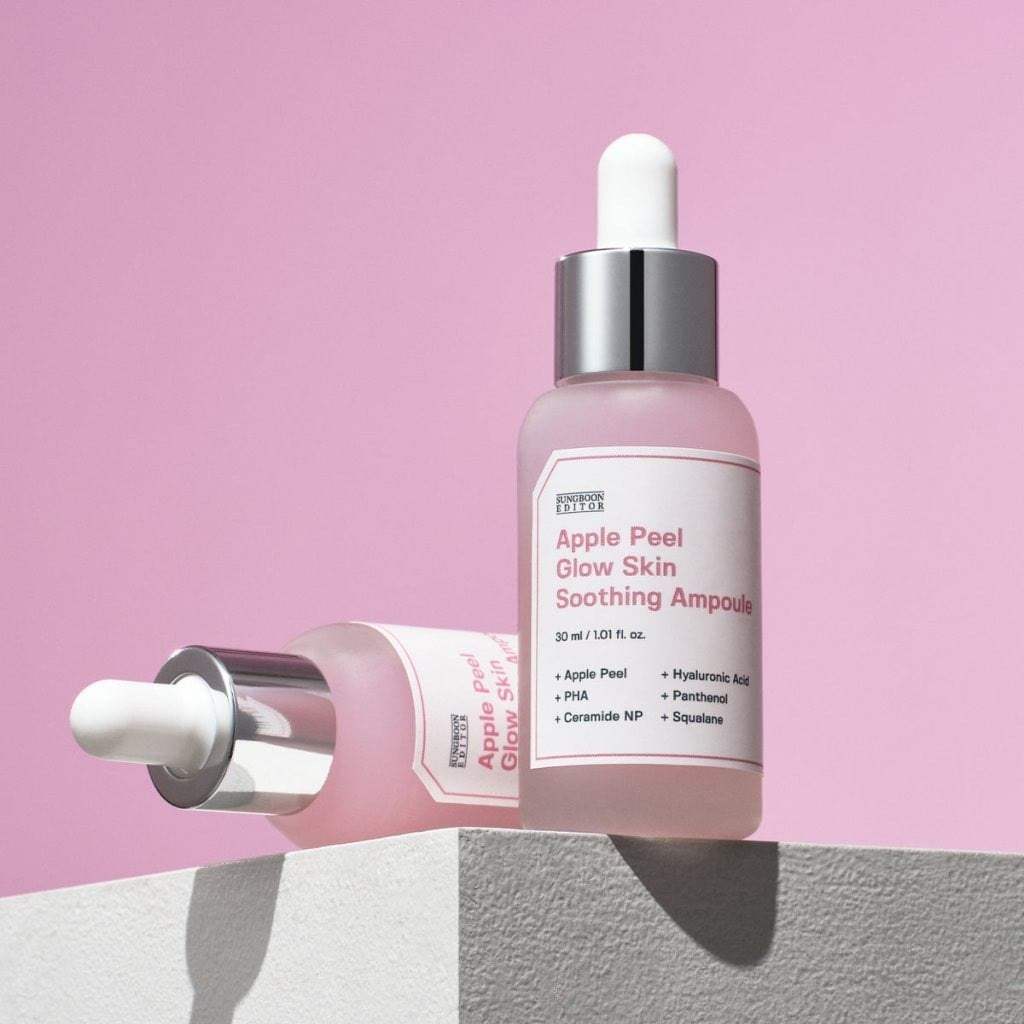 Sungboon Editor Apple Peel Glow Ampoule - Gözenek Bakımı İçin Yatıştırıcı Ampul 30 ml