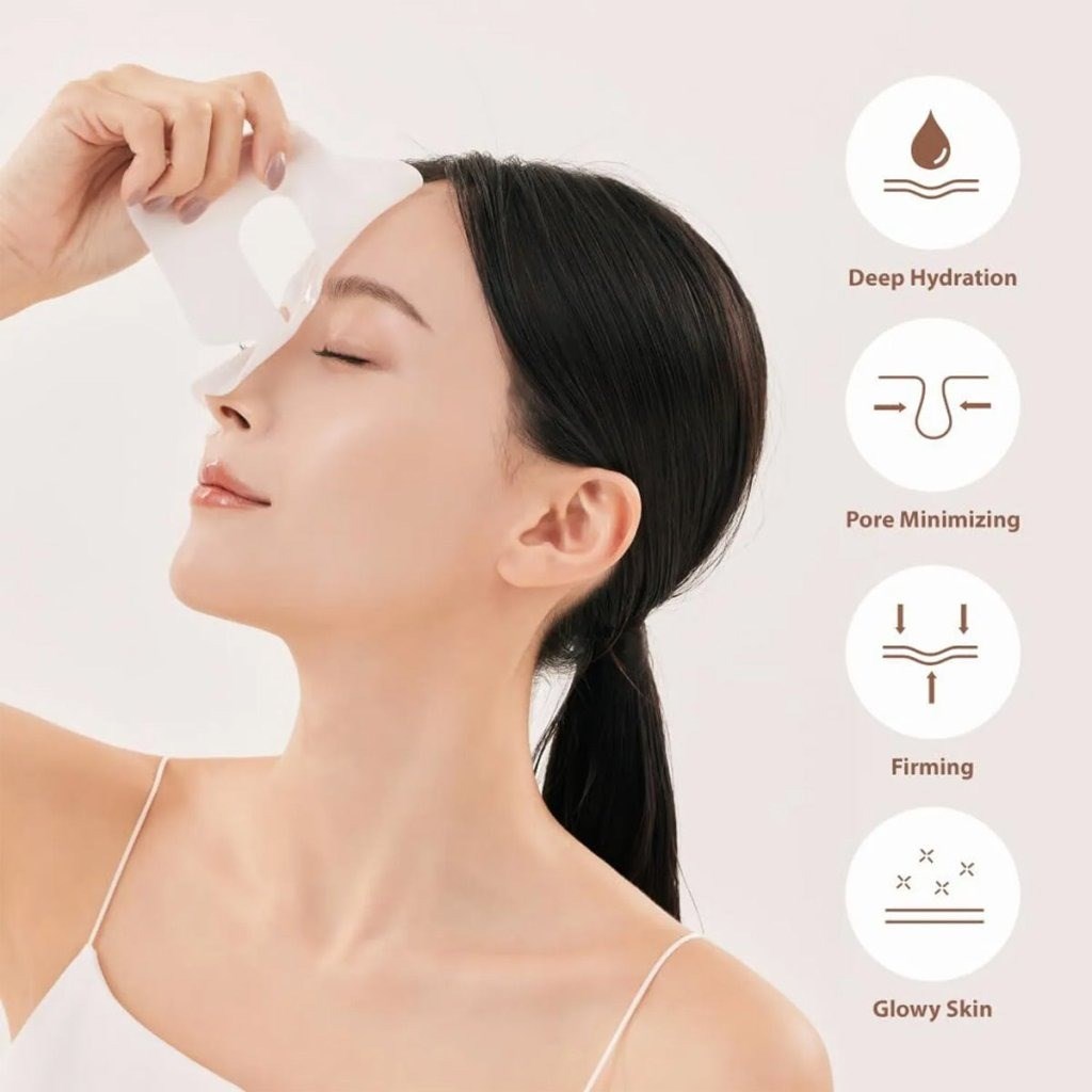 Sungboon Editor Deep Collagen Clear Mask - Şeffaflaşan Maske 37gx4 adet