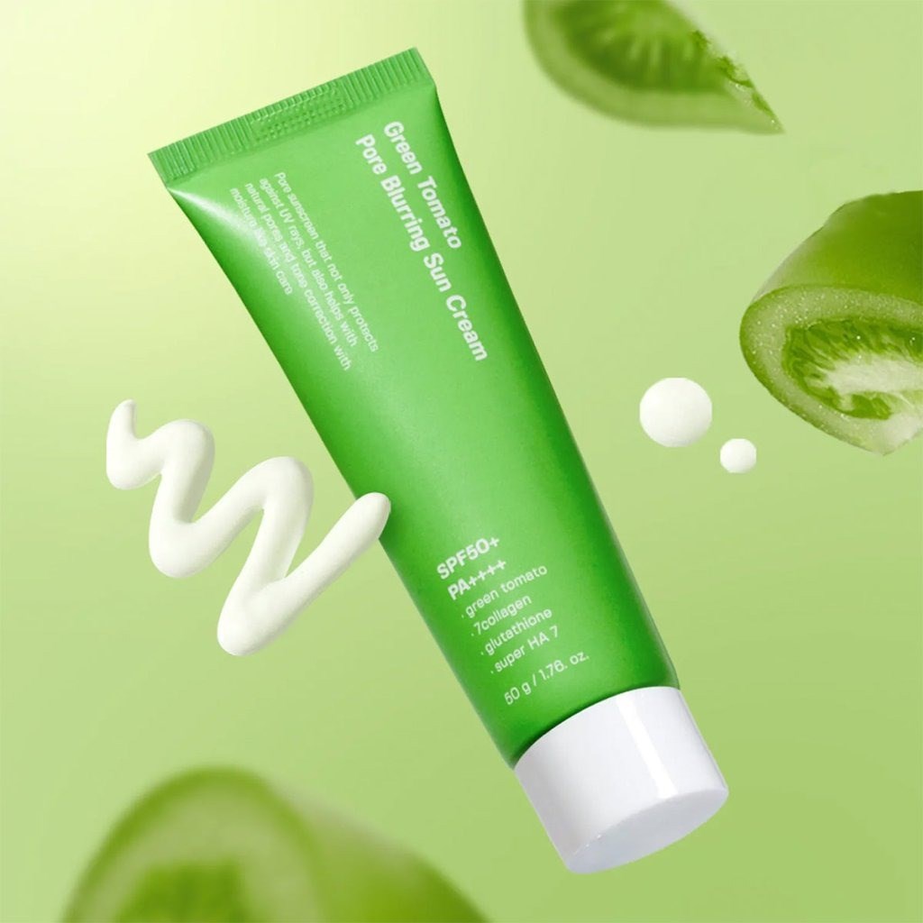 Sungboon Editor Green Tomato Sun Cream - Gözenek Sıkılaştırıcı ve Aydınlatıcı Güneş Kremi 50 g
