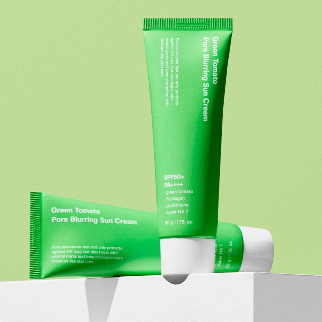 Sungboon Editor Green Tomato Sun Cream - Gözenek Sıkılaştırıcı ve Aydınlatıcı Güneş Kremi 50 g