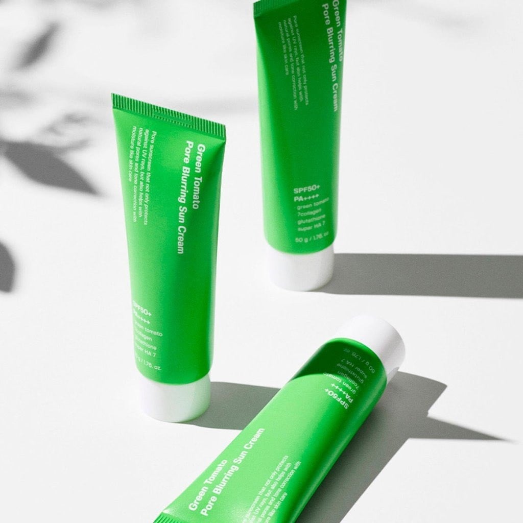 Sungboon Editor Green Tomato Sun Cream - Gözenek Sıkılaştırıcı ve Aydınlatıcı Güneş Kremi 50 g
